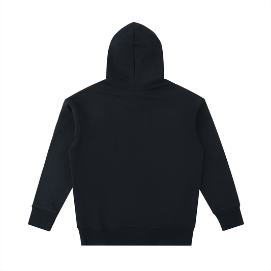 AFS "1" Hoodie in heavyweight cotton with movement logo at chest