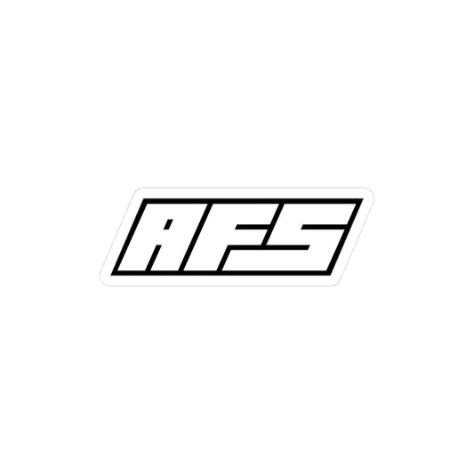 AFS logo kiss-cut vinyl sticker