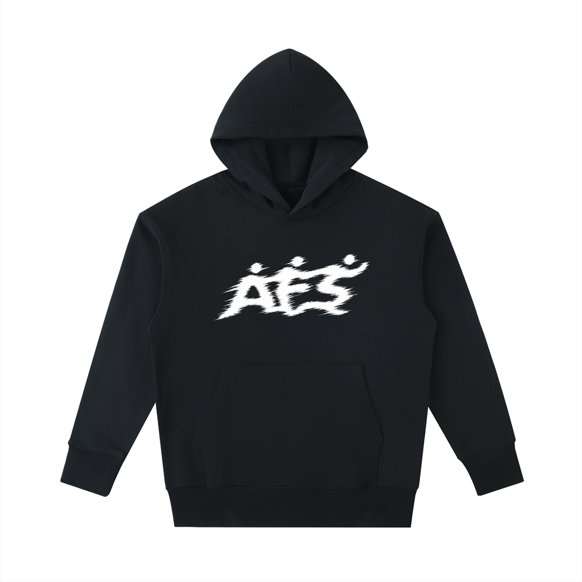 AFS "1" Hoodie in heavyweight cotton with movement logo at chest