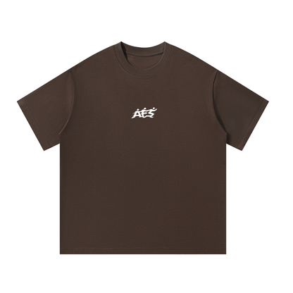 AFS "1" Tee in heavyweight cotton with movement logo at chest