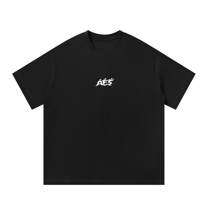 AFS "1" Tee in heavyweight cotton with movement logo at chest